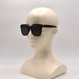 国内正規品 SAINT LAURENT SUNGLASSES ASIAN FIT SL M105F 001 BLACK サンローラン サングラス アジアンフィット メガネ 眼鏡 UVカット 紫外線カット メンズ レディース ブラック