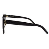 国内正規品 SAINT LAURENT SUNGLASSES ASIAN FIT SL M105F 002 GRAY BLACK サンローラン サングラス アジアンフィット メガネ 眼鏡 UVカット 紫外線カット メンズ レディース グレー ブラック