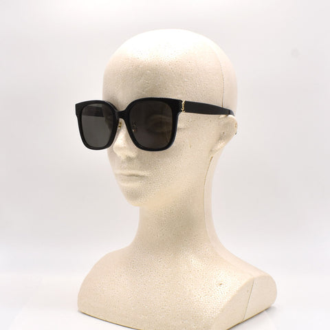 国内正規品 SAINT LAURENT SUNGLASSES SL M105F 006 GRAY BLACK
