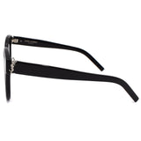 国内正規品 SAINT LAURENT SUNGLASSES SL M107K 001 BLACK サンローラン サングラス アジアンフィット アイウェア メガネ 眼鏡 UVカット 紫外線カット ブラック