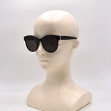 国内正規品 SAINT LAURENT SUNGLASSES SL M107K 001 BLACK サンローラン サングラス アジアンフィット アイウェア メガネ 眼鏡 UVカット 紫外線カット ブラック