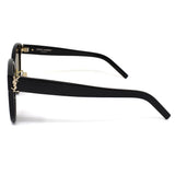 日本正規品 SAINT LAURENT SUNGLASSES ASIAN FIT SLM107K 004 GREY BLACK サンローラン サングラス アジアンフィット UVカット 紫外線カット 偏光レンズ メンズ レディース グレー ブラック