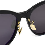 日本正規品 SAINT LAURENT SUNGLASSES ASIAN FIT SLM107K 004 GREY BLACK サンローラン サングラス アジアンフィット UVカット 紫外線カット 偏光レンズ メンズ レディース グレー ブラック