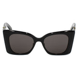 日本正規品 SAINT LAURENT SUNGLASSES SLM119F BLAZE 001 BLACK サンローラン サングラス ノーズパット UVカット 紫外線カット メンズ レディース ブラック