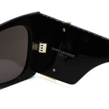 日本正規品 SAINT LAURENT SUNGLASSES SLM119F BLAZE 001 BLACK サンローラン サングラス ノーズパット UVカット 紫外線カット メンズ レディース ブラック