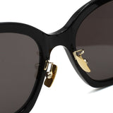 日本正規品 SAINT LAURENT SUNGLASSES SLM119F BLAZE 001 BLACK サンローラン サングラス ノーズパット UVカット 紫外線カット メンズ レディース ブラック
