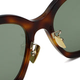 日本正規品 SAINT LAURENT SUNGLASSES SLM119F BLAZE 002 GREEN HAVANA サンローラン サングラス ノーズパット UVカット 紫外線カット メンズ レディース グリーン ハバナ