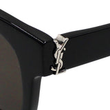 日本正規品 SAINT LAURENT SUNGLASSES ASIAN FIT SLM124 001 BLACK サンローラン サングラス アジアンフィット UVカット 紫外線カット メンズ レディース 黒 ブラック