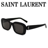 日本正規品 SAINT LAURENT SUNGLASSES SLM130F 001 BLACK サンローラン サングラス アジアンフィット UVカット 紫外線カット メンズ レディース ブラック