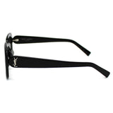 日本正規品 SAINT LAURENT SUNGLASSES SLM130F 001 BLACK サンローラン サングラス アジアンフィット UVカット 紫外線カット メンズ レディース ブラック