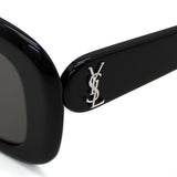 日本正規品 SAINT LAURENT SUNGLASSES SLM130F 001 BLACK サンローラン サングラス アジアンフィット UVカット 紫外線カット メンズ レディース ブラック