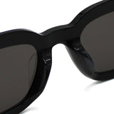 日本正規品 SAINT LAURENT SUNGLASSES SLM130F 001 BLACK サンローラン サングラス アジアンフィット UVカット 紫外線カット メンズ レディース ブラック