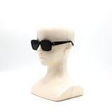 日本正規品 SAINT LAURENT SUNGLASSES SLM130F 001 BLACK サンローラン サングラス アジアンフィット UVカット 紫外線カット メンズ レディース ブラック