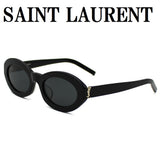 日本正規品 SAINT LAURENT SUNGLASSES SLM136F 001 BLACK サンローラン サングラス アジアンフィット UVカット 紫外線カット メンズ レディース ブラック