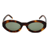 日本正規品 SAINT LAURENT SUNGLASSES SLM136F 002 GREEN HAVANA サンローラン サングラス アジアンフィット UVカット 紫外線カット メンズ レディース グリーン ハバナ