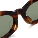 日本正規品 SAINT LAURENT SUNGLASSES SLM136F 002 GREEN HAVANA サンローラン サングラス アジアンフィット UVカット 紫外線カット メンズ レディース グリーン ハバナ