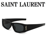 日本正規品 SAINT LAURENT SUNGLASSES SLM140F 001 GREY BLACK サンローラン サングラス アジアンフィット UVカット 紫外線カット メンズ レディース グレー ブラック