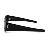 日本正規品 SAINT LAURENT SUNGLASSES SLM140F 001 GREY BLACK サンローラン サングラス アジアンフィット UVカット 紫外線カット メンズ レディース グレー ブラック