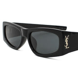 日本正規品 SAINT LAURENT SUNGLASSES SLM140F 001 GREY BLACK サンローラン サングラス アジアンフィット UVカット 紫外線カット メンズ レディース グレー ブラック
