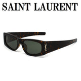 日本正規品 SAINT LAURENT SUNGLASSES SLM140F 003 GREY HAVANA サンローラン サングラス アジアンフィット UVカット 紫外線カット メンズ レディース グレー ハバナ