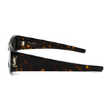 日本正規品 SAINT LAURENT SUNGLASSES SLM140F 003 GREY HAVANA サンローラン サングラス アジアンフィット UVカット 紫外線カット メンズ レディース グレー ハバナ