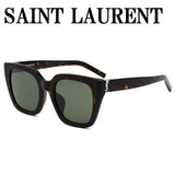 国内正規品 SAINT LAURENT SUNGLASSES ASIAN FIT SLM143F 002 GREY HAVANA サンローラン サングラス アジアンフィット UVカット 紫外線カット メンズ レディース グレー ハバナ
