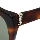 日本正規品 SAINT LAURENT SUNGLASSES ASIAN FIT SLM143F 003 GREEN HAVANA サンローラン サングラス アジアンフィット UVカット 紫外線カット メンズ レディース グリーン ハバナ