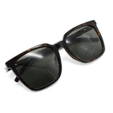 日本正規品 SAINT LAURENT SUNGLASSES SLM146K 002 GREY HAVANA サンローラン サングラス アジアンフィット UVカット 紫外線カット メンズ レディース グレー ハバナ