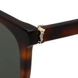 日本正規品 SAINT LAURENT SUNGLASSES SLM146K 003 GREEN HAVANA サンローラン サングラス アジアンフィット UVカット 紫外線カット メンズ レディース グリーン ハバナ