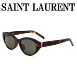 SAINT LAURENT SLM148F 003 サンローラン サングラス アジアンフィット メガネ 眼鏡 紫外線カット メンズ レディース グレー ハバナ