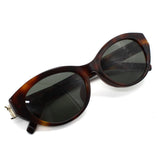 SAINT LAURENT SLM148F 003 サンローラン サングラス アジアンフィット メガネ 眼鏡 紫外線カット メンズ レディース グレー ハバナ