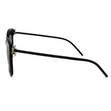 日本正規品 SAINT LAURENT SUNGLASSES ASIAN FIT SL M48S CK 002 SMOKE BLACK サンローラン サングラス アジアンフィット UVカット 紫外線カット メンズ レディース スモーク ブラック