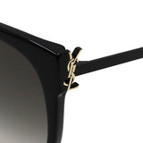 日本正規品 SAINT LAURENT SUNGLASSES ASIAN FIT SL M48S CK 002 SMOKE BLACK サンローラン サングラス アジアンフィット UVカット 紫外線カット メンズ レディース スモーク ブラック