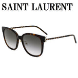 国内正規品 SAINT LAURENT SUNGLASSES ASIAN FIT SLM48SCK 004 GREY HAVANA サンローラン サングラス アジアンフィット UVカット 紫外線カット メンズ レディース グレー ハバナ
