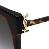 国内正規品 SAINT LAURENT SUNGLASSES ASIAN FIT SLM48SCK 004 GREY HAVANA サンローラン サングラス アジアンフィット UVカット 紫外線カット メンズ レディース グレー ハバナ