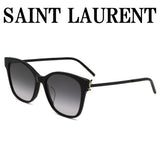 日本正規品 SAINT LAURENT SUNGLASSES SLM48SK 002 SMORKY BLACK サンローラン サングラス アジアンフィット UVカット 紫外線カット メンズ レディース スモーキー ブラック