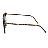 日本正規品 SAINT LAURENT SUNGLASSES SLM48SK 004 GREY HAVANA サンローラン サングラス アジアンフィット UVカット 紫外線カット メンズ レディース グレー ハバナ