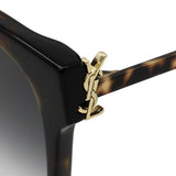 日本正規品 SAINT LAURENT SUNGLASSES SLM48SK 004 GREY HAVANA サンローラン サングラス アジアンフィット UVカット 紫外線カット メンズ レディース グレー ハバナ