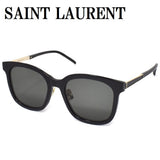 国内正規品 SAINT LAURENT SUNGLASSES ASIAN FIT SL M77 K-002 GRAY BLACK サンローラン サングラス アジアンフィット アイウェア メガネ 眼鏡 UVカット 紫外線カット グレー ブラック