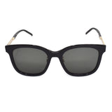 国内正規品 SAINT LAURENT SUNGLASSES ASIAN FIT SL M77 K-002 GRAY BLACK サンローラン サングラス アジアンフィット アイウェア メガネ 眼鏡 UVカット 紫外線カット グレー ブラック