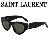日本正規品 SAINT LAURENT SUNGLASSES GLOBAL FIT SLM94 001 GREY BLACK サンローラン サングラス グローバルフィット UVカット 紫外線カット メンズ レディース グレー ブラック
