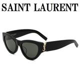 日本正規品 SAINT LAURENT SUNGLASSES SLM94F 001 GREY BLACK サンローラン サングラス アジアンフィット UVカット 紫外線カット メンズ レディース グレー ブラック