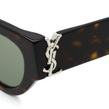 日本正規品 SAINT LAURENT SUNGLASSES SLM94F 005 GREEN HAVANA サンローラン サングラス アジアンフィット UVカット 紫外線カット メンズ レディース グリーン ハバナ