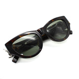 日本正規品 SAINT LAURENT SUNGLASSES SLM94F 005 GREEN HAVANA サンローラン サングラス アジアンフィット UVカット 紫外線カット メンズ レディース グリーン ハバナ