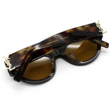 日本正規品 SAINT LAURENT SUNGLASSES SLM94F 007 BROWN HAVANA サンローラン サングラス アジアンフィット UVカット 紫外線カット メンズ レディース ブラウン ハバナ