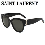 日本正規品 SAINT LAURENT SUNGLASSES ASIAN FIT SL M95F 005 GREY BLACK サンローラン サングラス アジアンフィット 偏光レンズ UVカット 紫外線カット メンズ レディース グレー ブラック