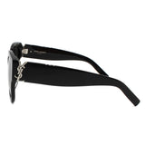 日本正規品 SAINT LAURENT SUNGLASSES ASIAN FIT SL M95F 005 GREY BLACK サンローラン サングラス アジアンフィット 偏光レンズ UVカット 紫外線カット メンズ レディース グレー ブラック
