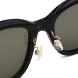 国内正規品 SAINT LAURENT SUNGLASSES ASIAN FIT SL M95K 001 GRAY BLACK サンローラン サングラス アジアンフィット メガネ 眼鏡 UVカット 紫外線カット メンズ レディース グレー ブラック