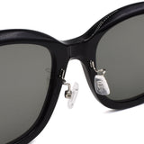国内正規品 SAINT LAURENT SUNGLASSES SL M95K 002 BLACK サンローラン サングラス アジアンフィット アイウェア メガネ 眼鏡 UVカット 紫外線カット ブラック