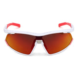 adidas SUNGLASSES ASIAN FIT SP0002F 21U 00 MIRROR RED WHITE アディダス サングラス アジアンフィット メガネ 眼鏡 UVカット 紫外線カット メンズ レディース ミラー レッド ホワイト